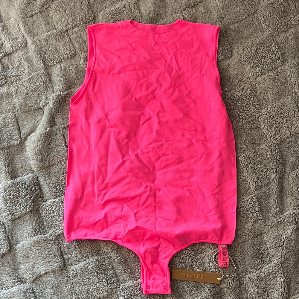 Skims sleeveless bodysuit Pink One Piece